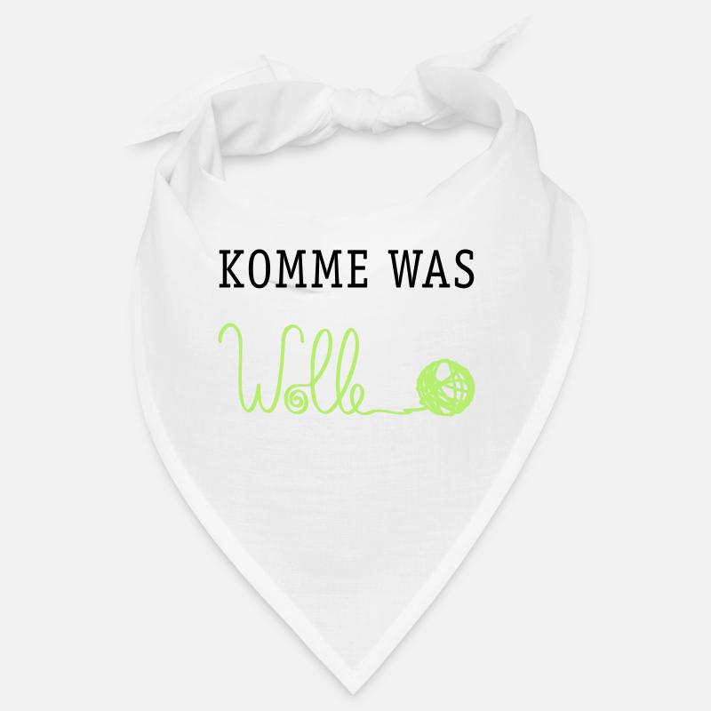 Komme was Wolle Bandana