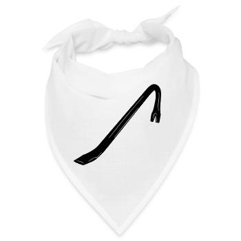 Brechstange eine Brechstange - Bandana - Weiß - Vorne