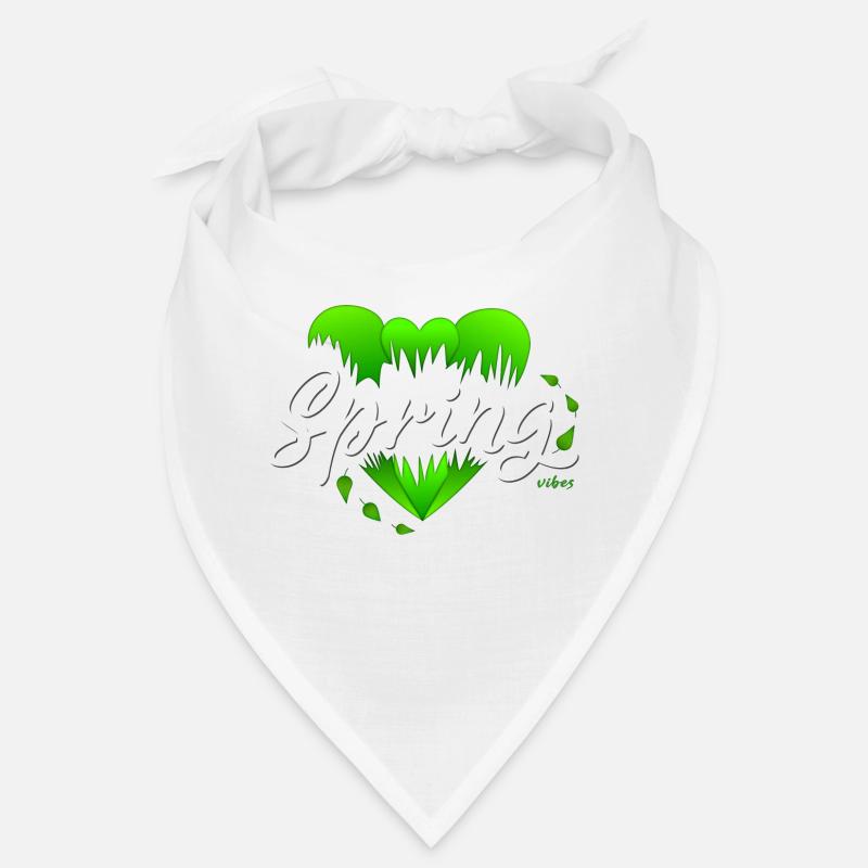 Spring Springtime Hearts Bandana