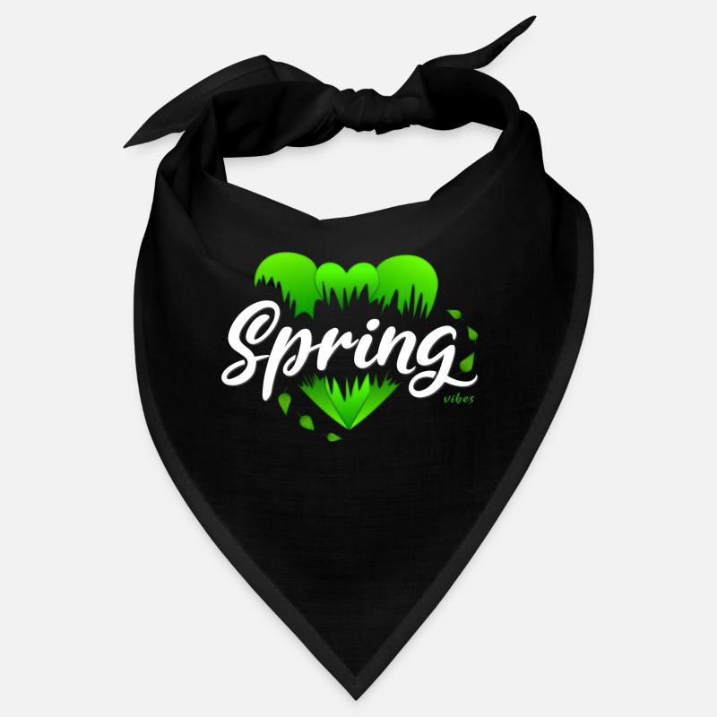 Spring Springtime Hearts Bandana