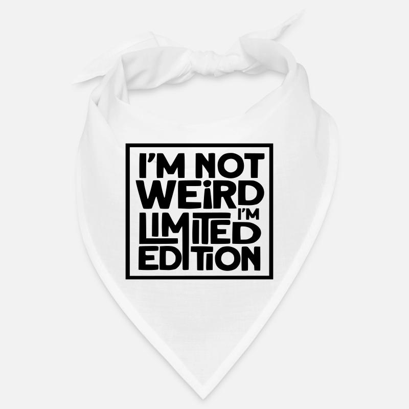 Ich bin nicht komisch, ich bin eine limitierte Auflage * Bandana
