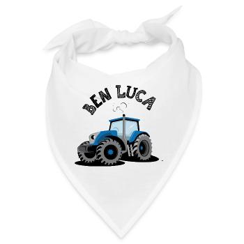 Traktor Ben Luca - Bandana - Weiß - Vorne