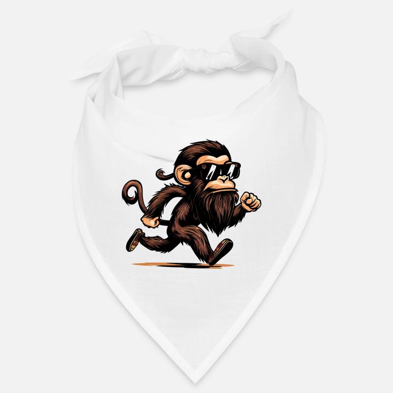 Laufender Affe Bandana