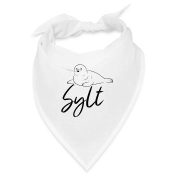 Sylt Robbe - Bandana - Weiß - Vorne