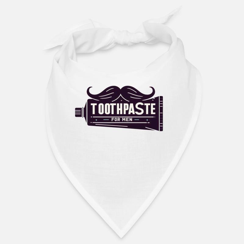 Toothpaste for men - Bandana - white