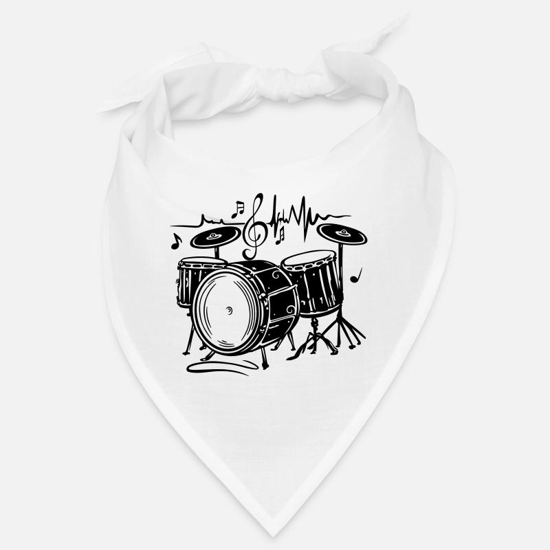 Drums Drums with heartbeat Bandana