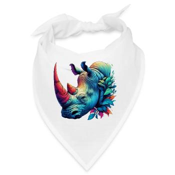 Nashorn - Bandana - Weiß - Vorne