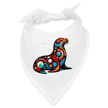 Siegel - Bandana - Weiß - Vorne