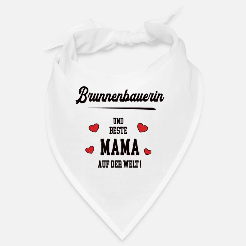 Beste Mama Brunnenbauerin Muttertag Geburtstag Geb Bandana
