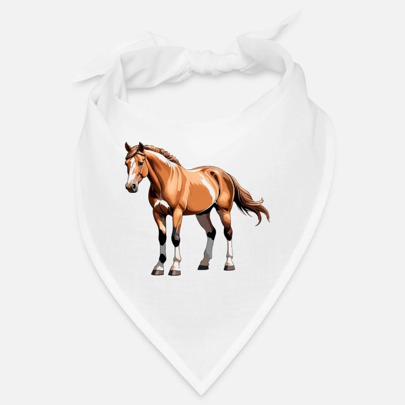 Stickers Cheval - Equestrian Design Bandana