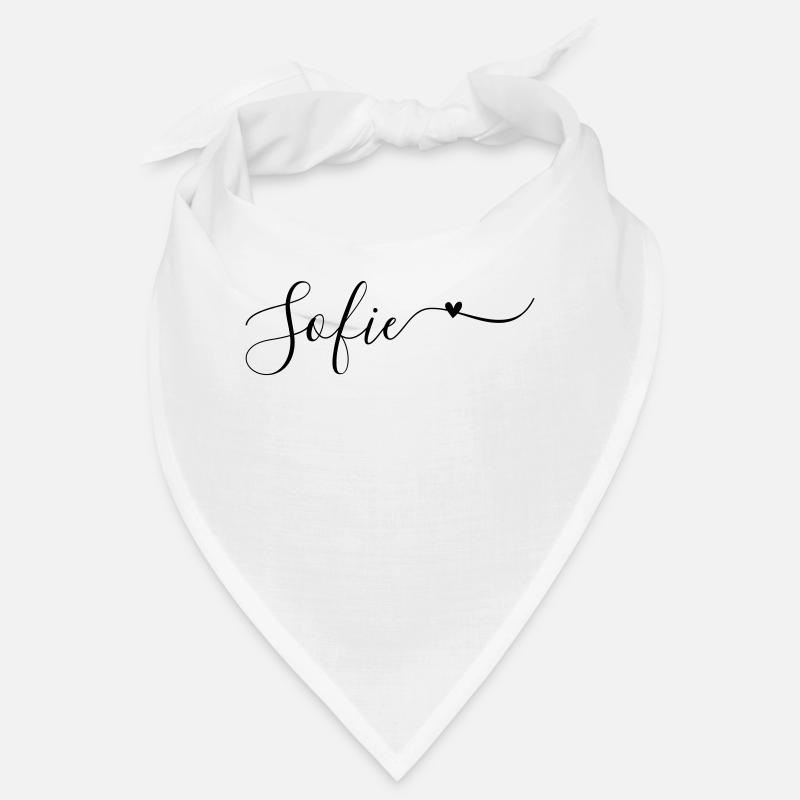 Sofie Nom Prénom Décoratif Bandana