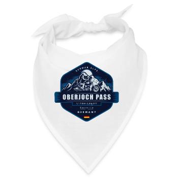 Oberjochpass , Bayern, Deutschland - Bandana - Weiß - Vorne