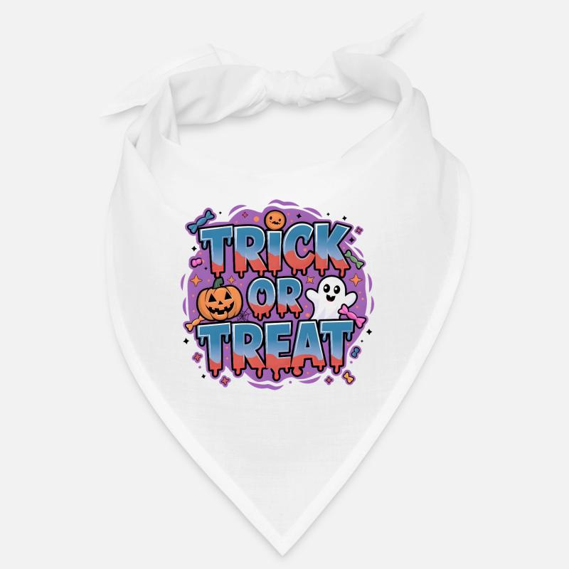 Halloween T-Shirt Süßes oder Saures. Bandana