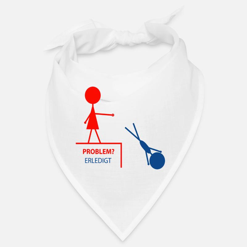 Lustiger Spruch– Problem? Erledigt! Bandana