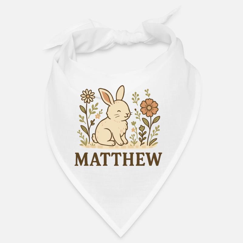 Matthew - Bandana - blanc