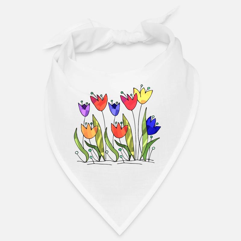 Blumen Bandana