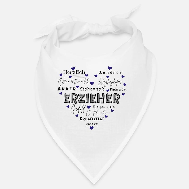 Educator Heart Bandana