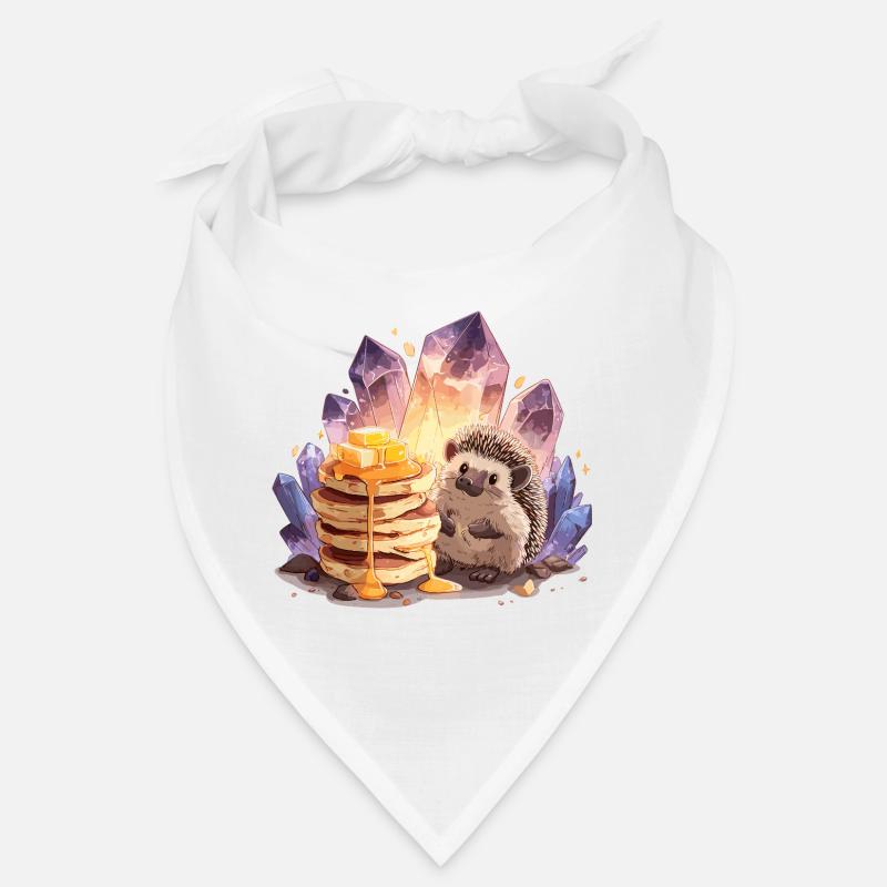 Pancakes and Crystals Hedgehog Bandana