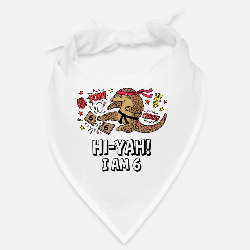 Hi-yah Je suis 6 Karaté Pangolin Bandana