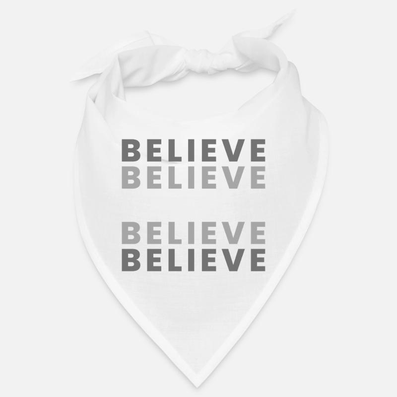 Foi dans la grille – Gris Blanc Bandana