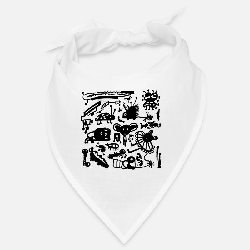 Fictional Wildlife Collage Bandana