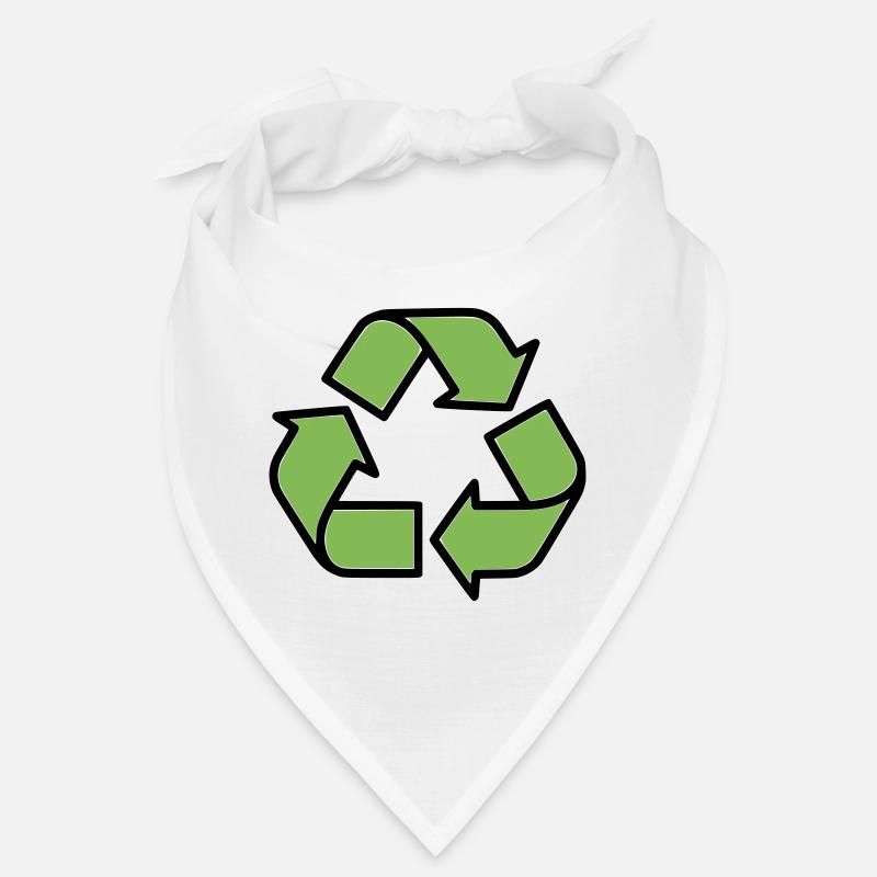Plan du panneau de recyclage Bandana