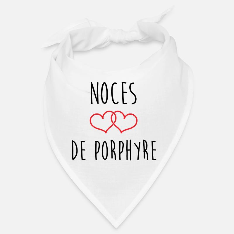 noces de porphyre 33 ans de mariage Bandana