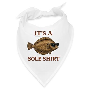 Es ist ein Sole Shirt - Bandana - Weiß - Vorne
