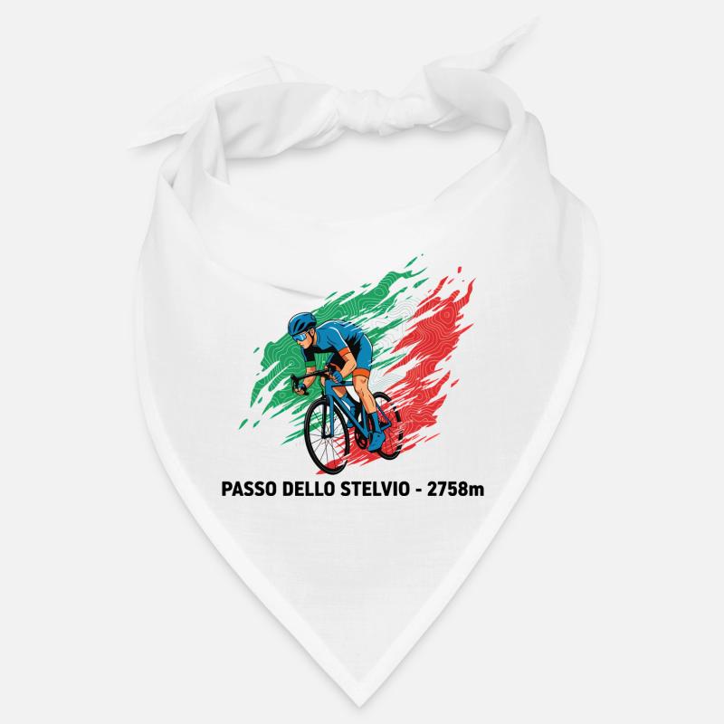Passo dello Stelvio Climber Colour Burst Bandana