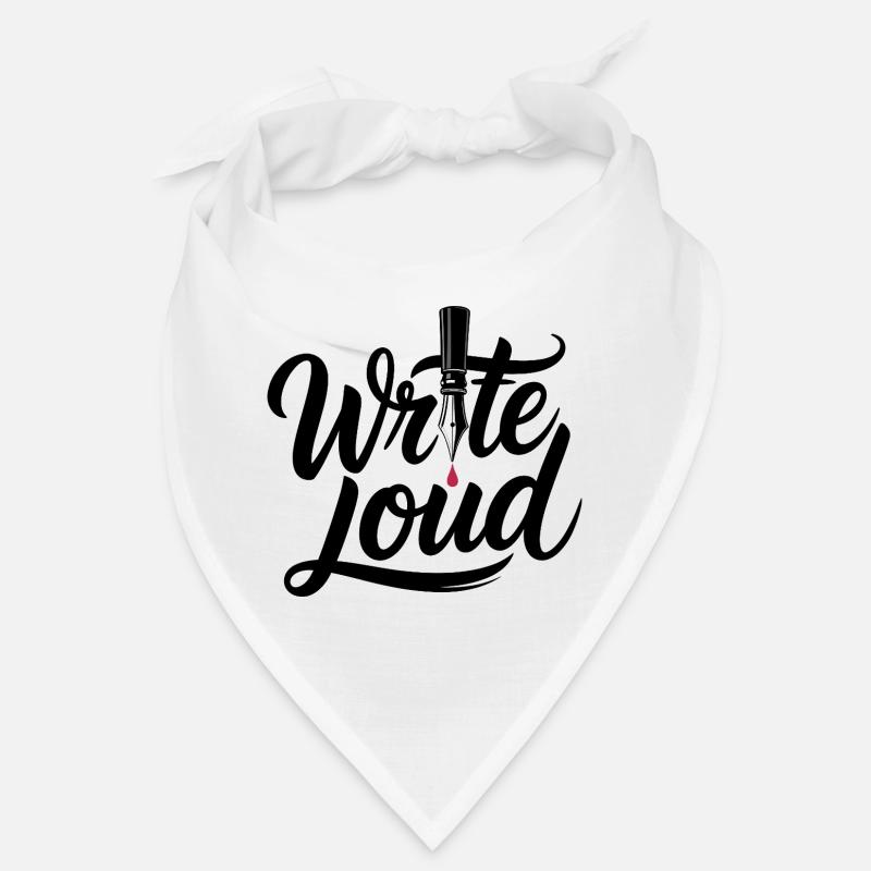 Écrivez du journalisme bruyant Bandana