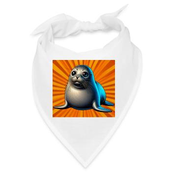Siegel - Bandana - Weiß - Vorne