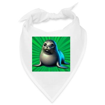 Siegel - Bandana - Weiß - Vorne