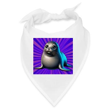Siegel - Bandana - Weiß - Vorne