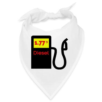 Diesel - Bandana - Weiß - Vorne