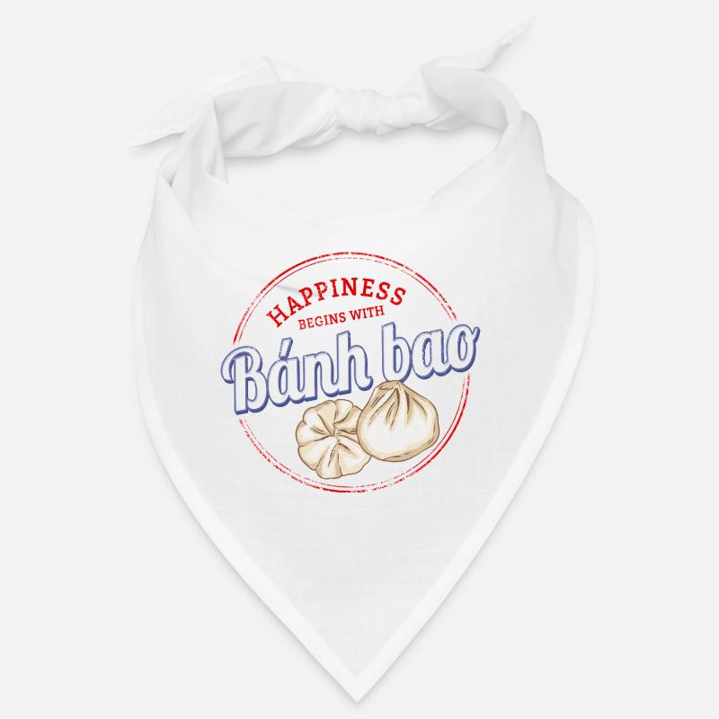 Bánh Bao Dumpling oder Baozi Vintage Teigtasche Bandana