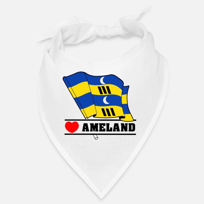 J’adore Ameland – Conception du drapeau de l’île Bandana