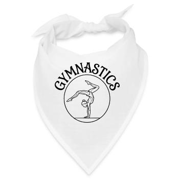 Gymnastik - Bandana - Weiß - Vorne