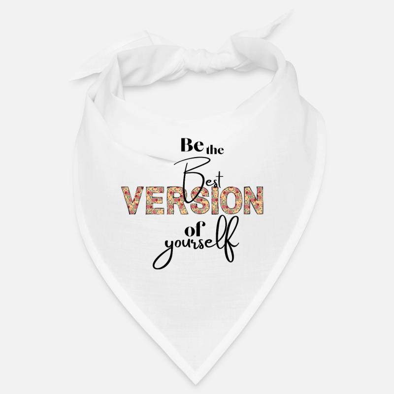 Version Florale Typo Bandana
