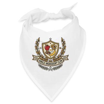 Keine Zutatenliste - Bandana - Weiß - Vorne