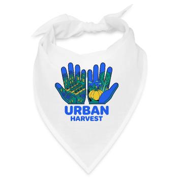 Urban Harvest Hands City Garden - Bandana - Weiß - Vorne