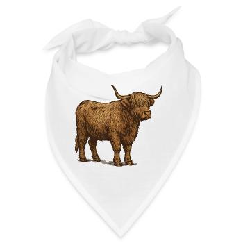 Highlander - Bandana - Weiß - Vorne