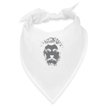 Steisches Zitat von Marcus Aurelius - Bandana - Weiß - Vorne