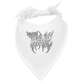 Heavy Metal Trve Truth - Bandana - Weiß - Vorne