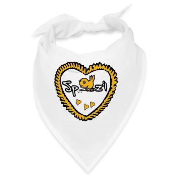 Spatzl - Bandana - Weiß - Vorne
