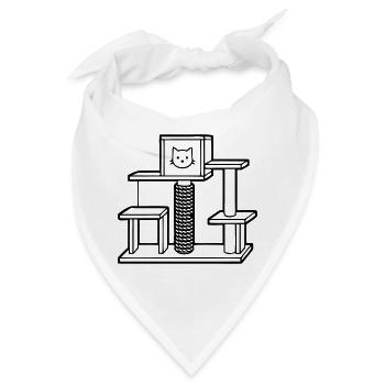 steinpilz, pfifferling, waldpilz, schwammerl, graf - Bandana - Weiß - Vorne