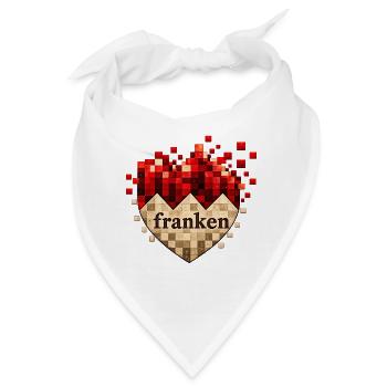 Franken - Bandana - Weiß - Vorne