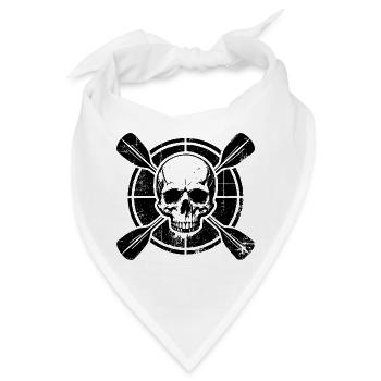 Packraft-Kayak KANU RAFTING Kayaking Angler-Boot - Bandana - Weiß - Vorne