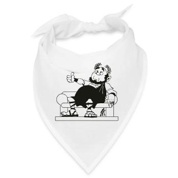 Brutus - Bandana - Weiß - Vorne