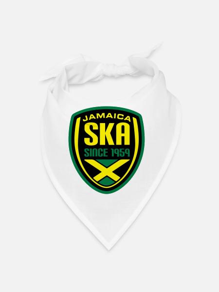Ska Wappen_2 - Bandana - blanc