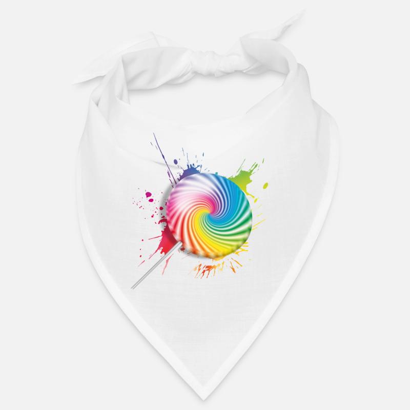 Lollipop - Bandana - Weiß